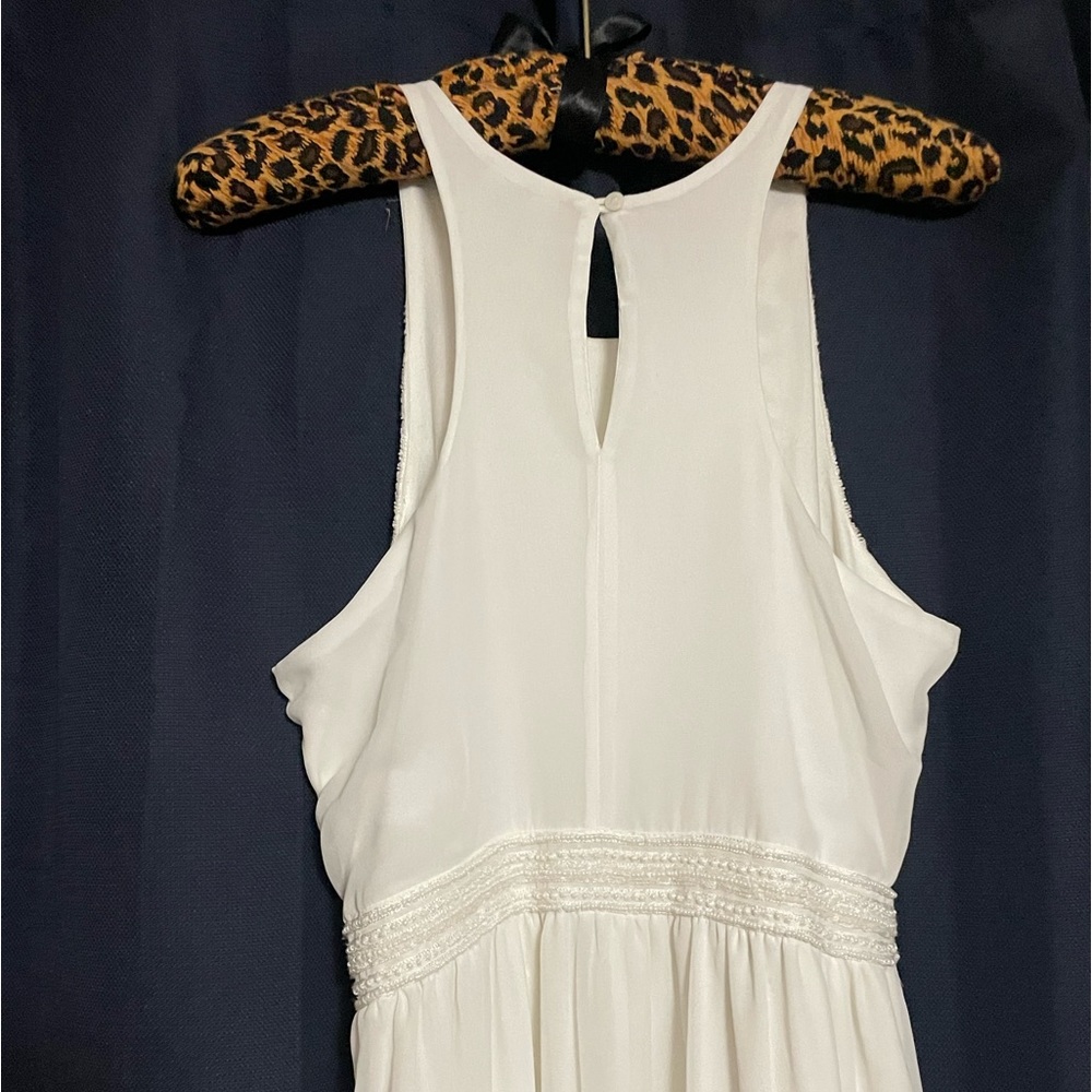 White maxi dress, Bridal/Prom - Picture 7 of 8